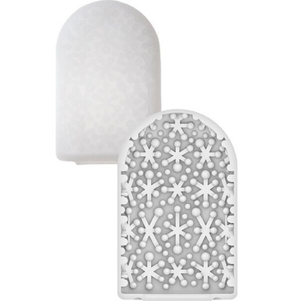 Masturbator Pocket Tenga Spark Beads naast het bijbehorende zakje