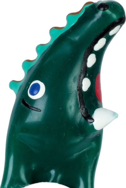 Decoratief condoom Condomerie Crocodile XL, handbeschilderd