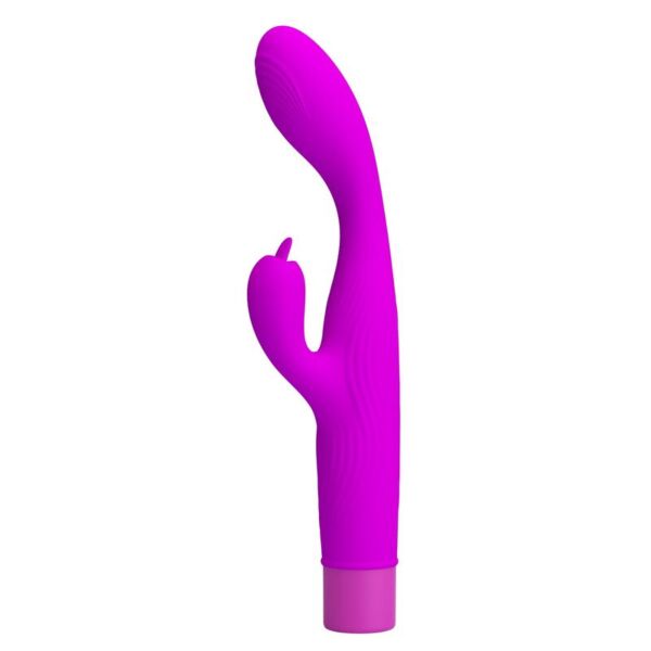 Pretty Love Jene vibrator met dubbele stimulatie in de kleur paars