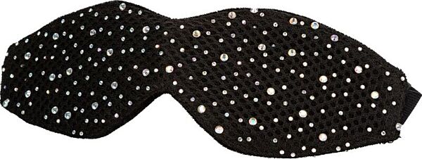 Zwart oogmasker CalExotics Radiance Blackout met strass