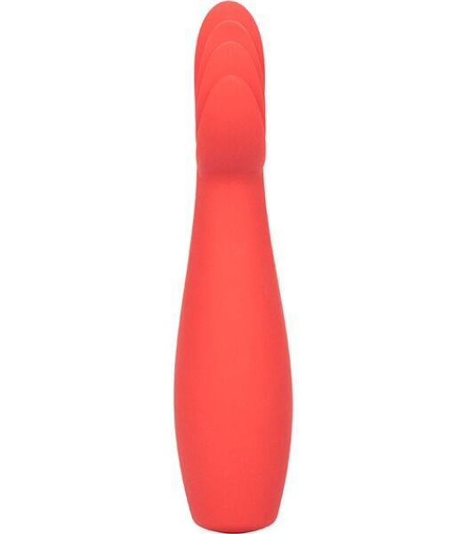 Rode Calexotics Red Hot Blaze clitorisvibrator voor uitwendig gebruik