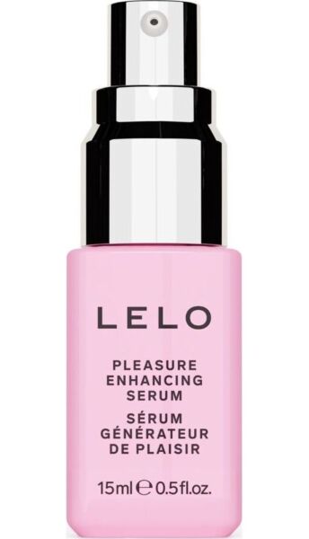 Verpakking van de stimulerende clitorisgel LELO Pleasure Enhancing Serum van 15 ml