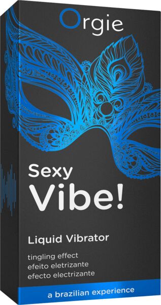 Flacon stimulerende gel Orgie Sexy Vibe! Liquid Vibrator van 15 ml