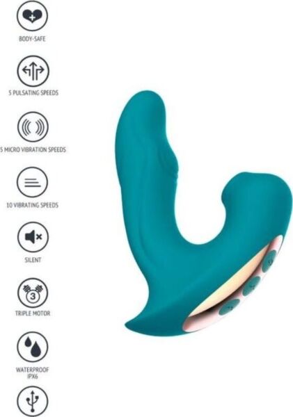 Luchtdrukvibrator Xocoon Eternal Love Vibe in het groen