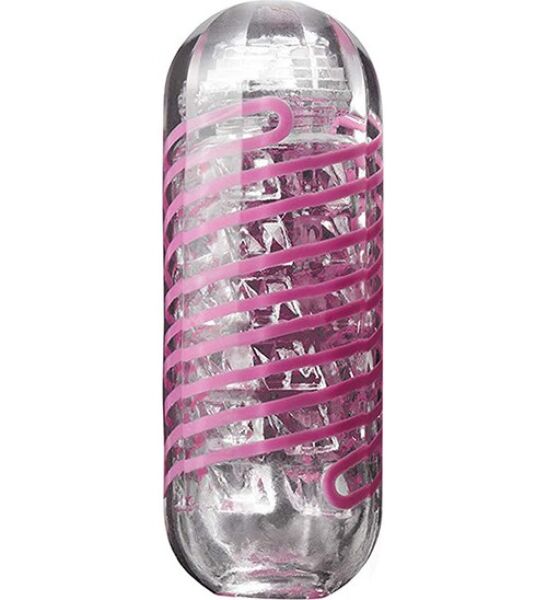 Herbruikbare masturbator Tenga Spinner Brick met opbergkoker