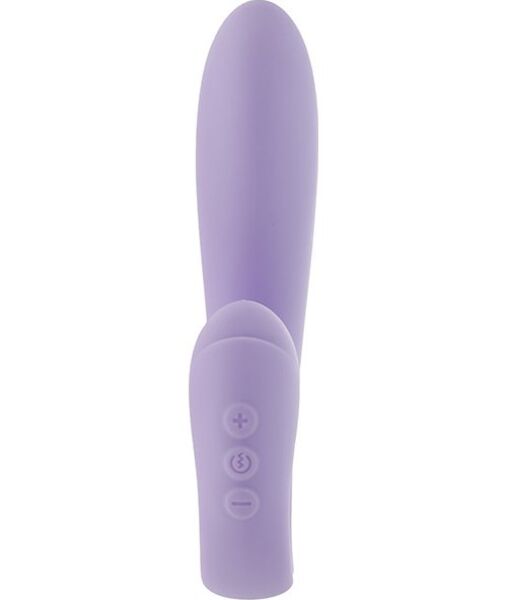 Vibrator S Pleasures U-Vibe met dubbele stimulatie in de kleur lavendel