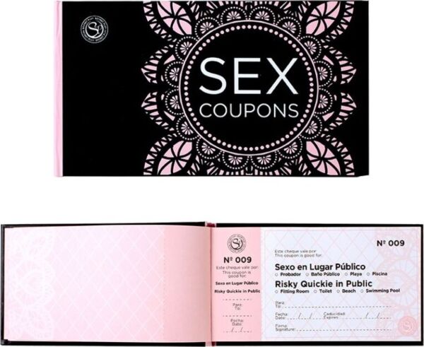 Erotisch bonnenboekje Secret Play Sex Coupons met 50 bonnen