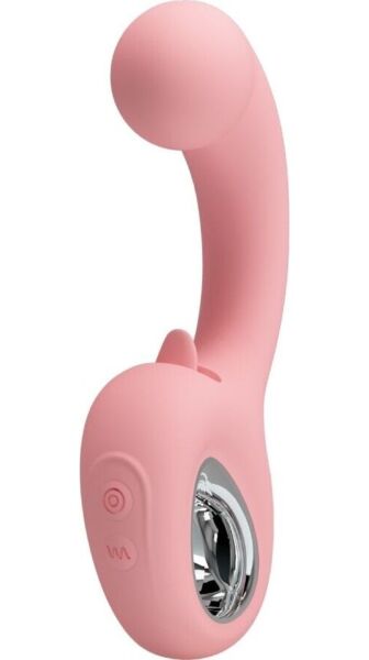 Pretty Love Erynnyes BI-300104 vibrator met schacht en klein tongetje voor de clitoris