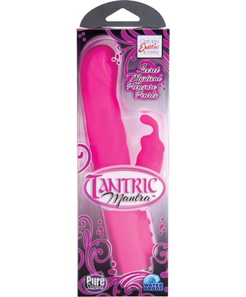 Roze Calexotics Tantric Mantra rabbitvibrator met konijnenoortjes