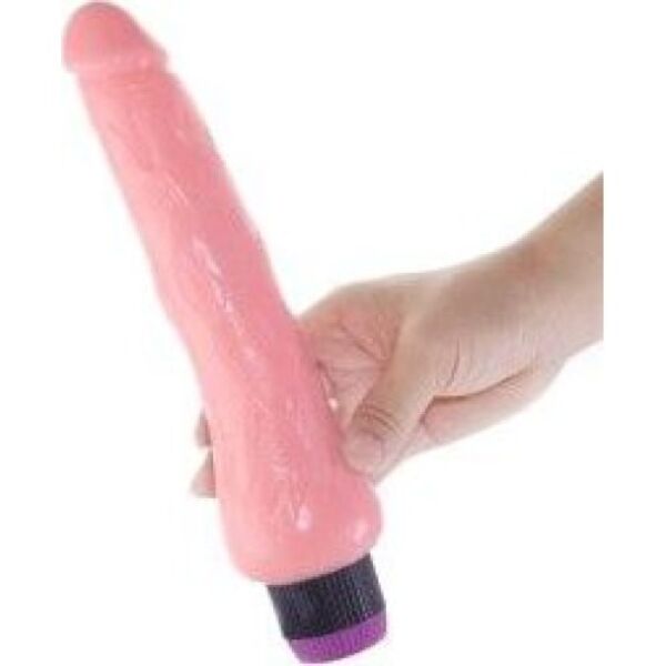 Realistische vibrator Baile van 19 cm, met duidelijke eikel en aders