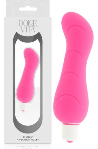 Siliconen vibrator Dolce Vita met afneembare hoes