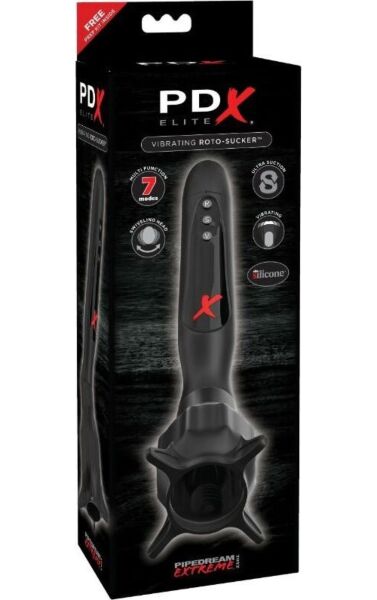 Pipedream PDX Elite Roto-Sucker masturbator met trilling en zuiging