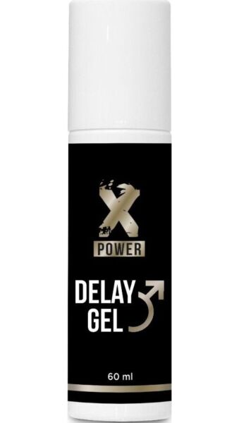 Verpakking van de vertragende gel XPOWER Delay Gel van 60 ml