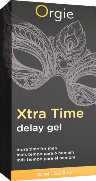 Airless flacon van 15 ml van de vertragende gel Orgie Xtra Time Delay Gel