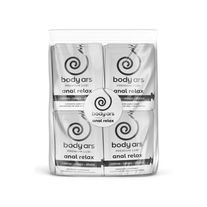 Bolsa 100u. sobres monodosis Gel BODY ARS Relajante Anal-Waterbased Bolsa 100u. sobres monodosis Gel BODY ARS Relajante Anal-Waterbased
