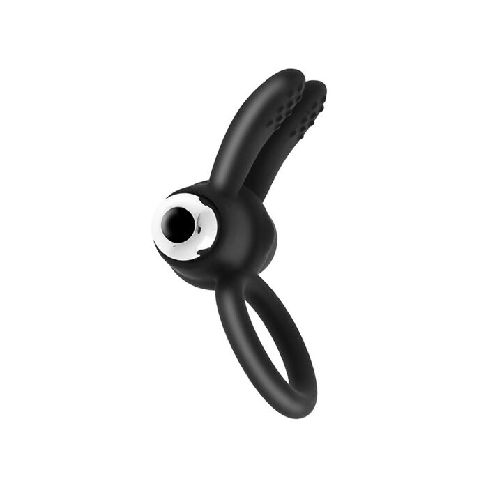 Duo Flap Ring Black Duo Flap Ring Black