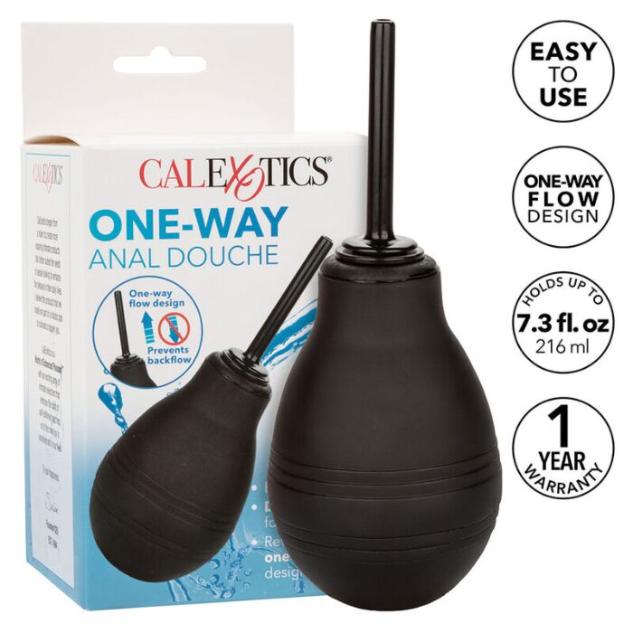 Ducha anal CALEXOTICS One-Way con válvula Ducha anal CALEXOTICS One-Way con válvula