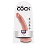 Dildo KING COCK 7 - 17,8 cm met sterke zuignap