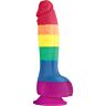 Pride Dildo 15 cm | Dildo geïnspireerd door de LGBT-vlag
