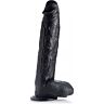 Raging rhino - pene venoso de 33.02 cm - negro