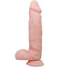 Dildo BAILE SUPER REALISTIC Natural met sterke zuignap