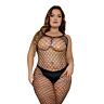 Bodystocking Lace Plus Size Voetloos