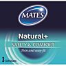 Condoom Mates Natural 3 Pack met reservoir