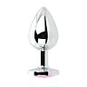 Buttplug Toosh Large Stone met juweelbasis Rosa