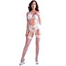 Lingerieset CHILIROSE CR 4862 met jarretel en kousen