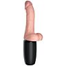 Vibrator KING COCK PLUS Triple Threat Natuurlijke