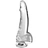 Dildo King Cock 15.2 cm Transparant Realistisch