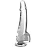 Dildo King Cock 19 cm Transparant Realistisch