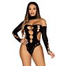 Cut Out Body Leg Avenue met String Achterkant