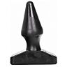 ALL BLACK Anaal Plug 16 cm kegelvorm