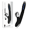 G-spot vibrator BLACK&SILVER BUNNY REED up & down