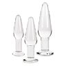 Anaalplug set S Pleasures Crystal APOLLO