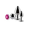 S Pleasures Metal Metal MAX ? 3 delige metalen plugset