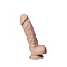 Dildo SilexD 20 cm met Ballen en Thermoreactief Silicona