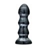 Buttplug Blush Novelties Jet Black Jack Large Ribbed