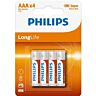 AAA Batterijen Philips 4-Pack