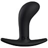 Plug anal Fun Factory Bootie Black met gebogen ontwerp