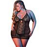 Chemise & G-set Black L/XL - Sexy 2-delige set