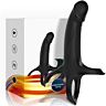ARMONY Dildo met Ring en Vibrator in Zwart