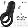 Ontdek de ARMONY Double Ring Vibrator in Zwart