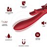 Ontdek de ARMONY Rode Gebogen Rabbit Vibrator