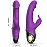 Armony Meteor Dildo Vibrator Rabbit in Paars