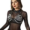 Bodysuit SUBBLIME - HARNAS EN KETTING MET KETTINGEN