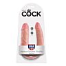 Dildo KING COCK U-VORMIG MEDIUM 13.9CM