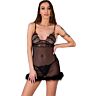 Babydoll LIVCO CORSETTI Zerunam met Tanga