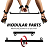 Esposas de fijación FETISH SUBMISSIVE BONDAGE modular